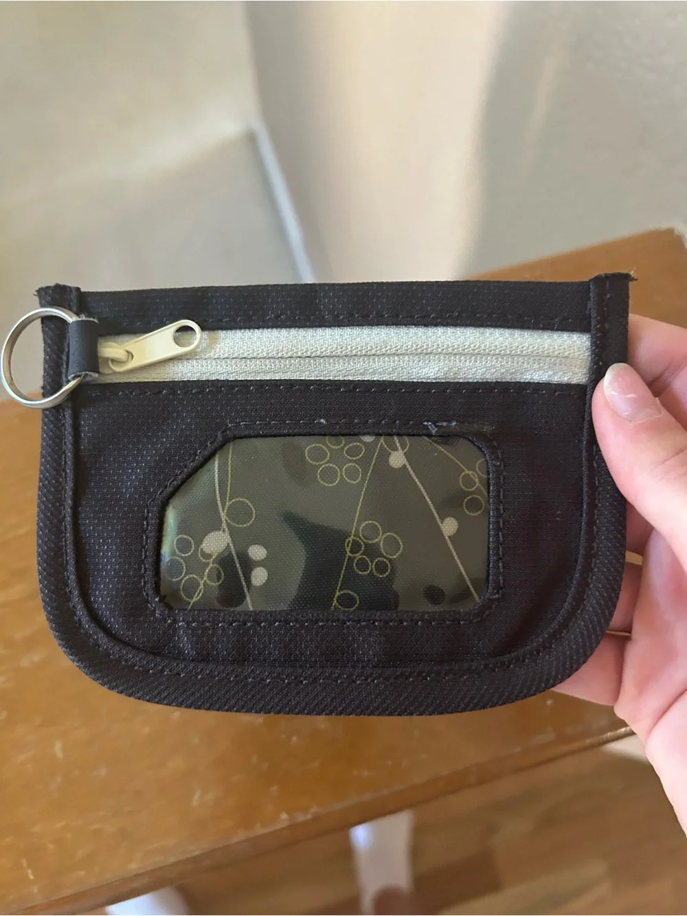 Sherpani Brown Crossbody Shoulder Bag with Teal and White Trim With Wallet
